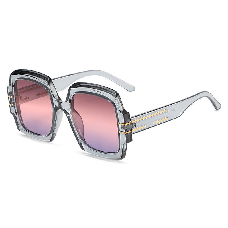 Sonnenbrille Frauen Vintage Marke Qualität Übergroßen frauen Sonnenbrille Schwarz Gradienten Weibliche Gläser