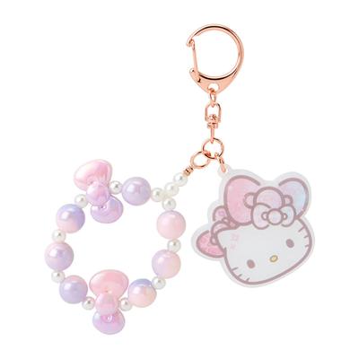 Keychain Kitty 50th The Fashionable Ribbons Hello Kitty 323608 [Sanrio] (Hello Birthday)