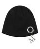 MUCENT Arc Metal Logo Ring Beanie Unisex