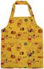YAXELL Thick and Durable Apron for With Elementary Cooking Winnie the 50456 Kids, Height 100-110cm, Pockets, School, Class, Disney, Pooh,
