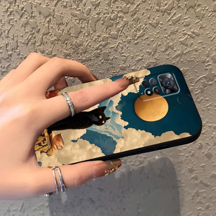Case for Xiaomi Redmi Note 14 10 9 8 7 12 11 A3 K80 12C 13C 13 Pro Plus 14C A4 A5 A1 Phone Cover K40 A1 A2 Cartoon Duck Cat