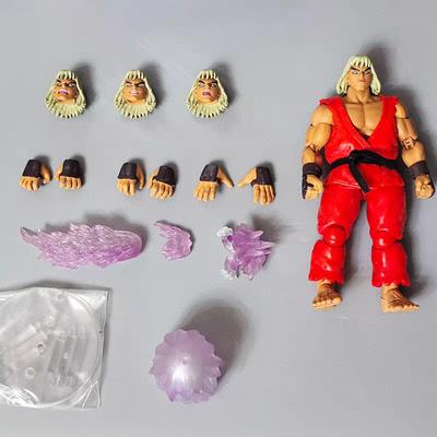 Street Fighter 2 Violent Ken Evil Ryu Action Figure Masters Figures Storm Toys Usfii: The Final Challengers Collection Model Toy
