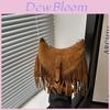 Bohemian Fringe Bag For Women Small Shoulder Crossbody Ethnic Travel Purse