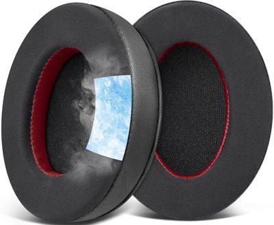 SOULWIT Cooling Gel Pad Ear Pads for Corsair HS35 Stereo Gaming Headset Head Pad High Density Foam Ear Cup Ice Silk Fabric Replacement Earmuffs