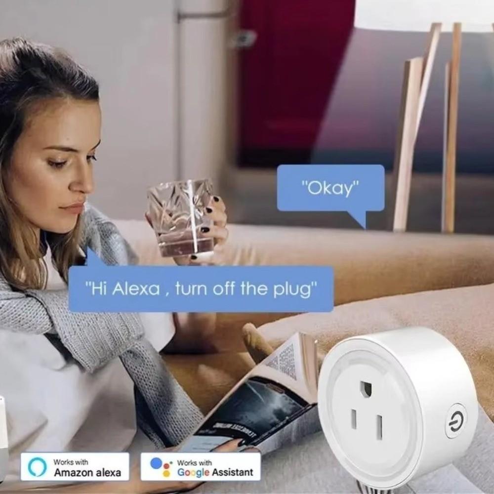 110-240V Smart Wifi Socket US Plug Smart Plug Outlet Wireless Timer Switch  Office