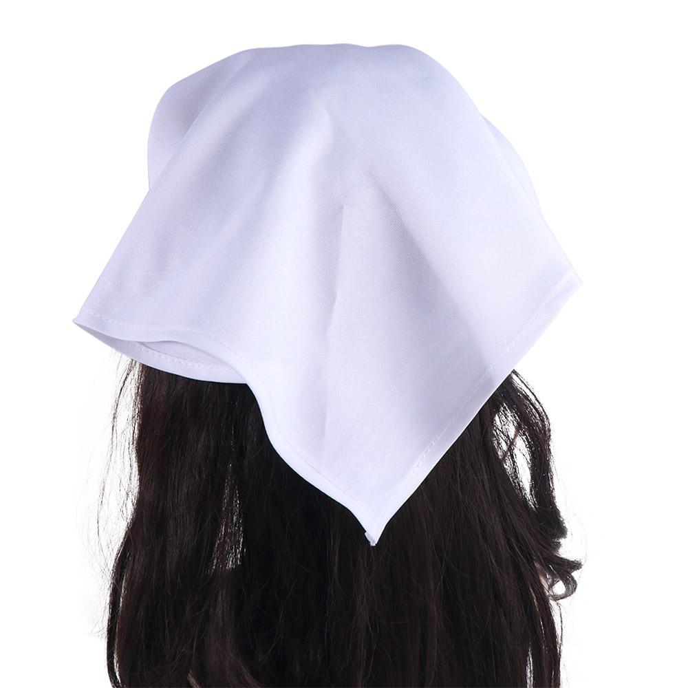 Thread Gluing Kitchen Work Cap Cotton Work Turban Hat Kitchen Supplies Chef Hat  Waiter