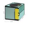 Pet Hair Drying Box Tear Resistant Breathable Foldable Large Capacity Cat Dog Hair Blowing Cage for