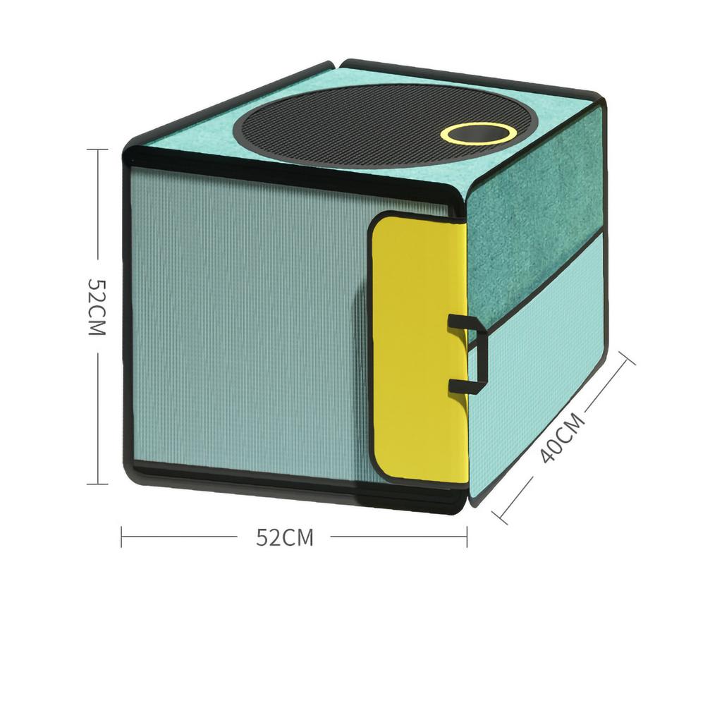 Pet Hair Drying Box Tear Resistant Breathable Foldable Large Capacity Cat Dog Hair Blowing Cage for