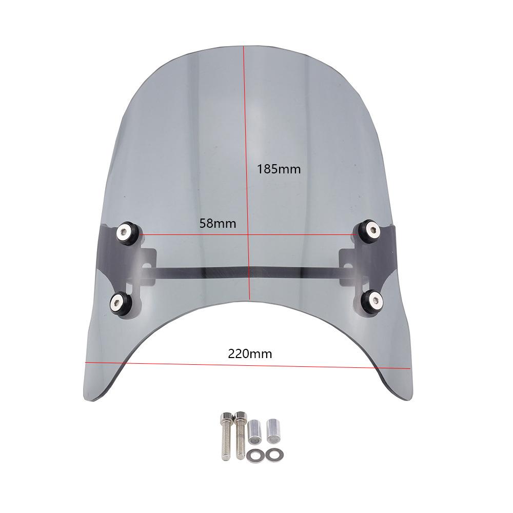 Windshield Protector Wind Deflector For Honda Rebel 1100/DCT CMX 1100 2021-2022