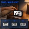 Luminous Display Digital Alarm Clock Adjustable Light Electronic Alarm Clock  Bedroom Use