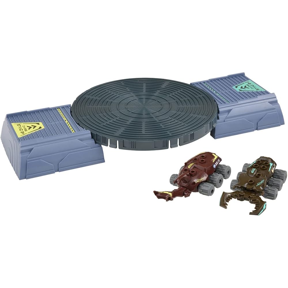 Takara Tomy Kabuto Borg KB-05 2-Way Battle Stage Starter Set with Accessories and Game Elements