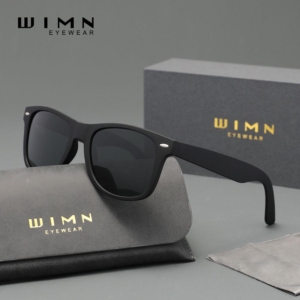 WIMN Brand Fashion UV400 Men Sunglasses Eye Protection Polarization TAC Lens Glasses High Quality TR90 Sports Eyeglasses
