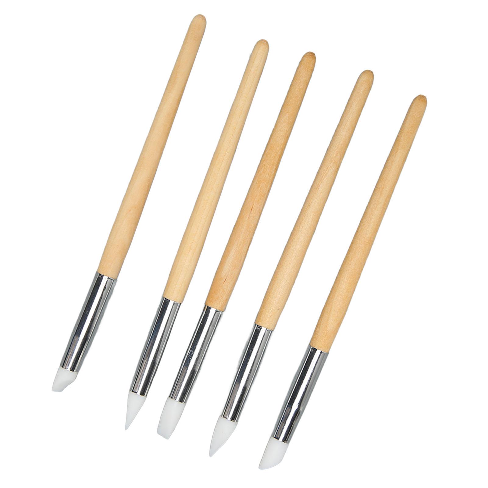 

5Pcs Watch Movement Cleaning Pen Dial Cleaner Dust Remover Portable Single Head Repair Tool