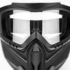 Anti-Fog Full Face Goggle Mask, Detachable 2-in-1 Lawn Mowing Goggles And Welding Mask Impact Resistant Windproof Protective Gear