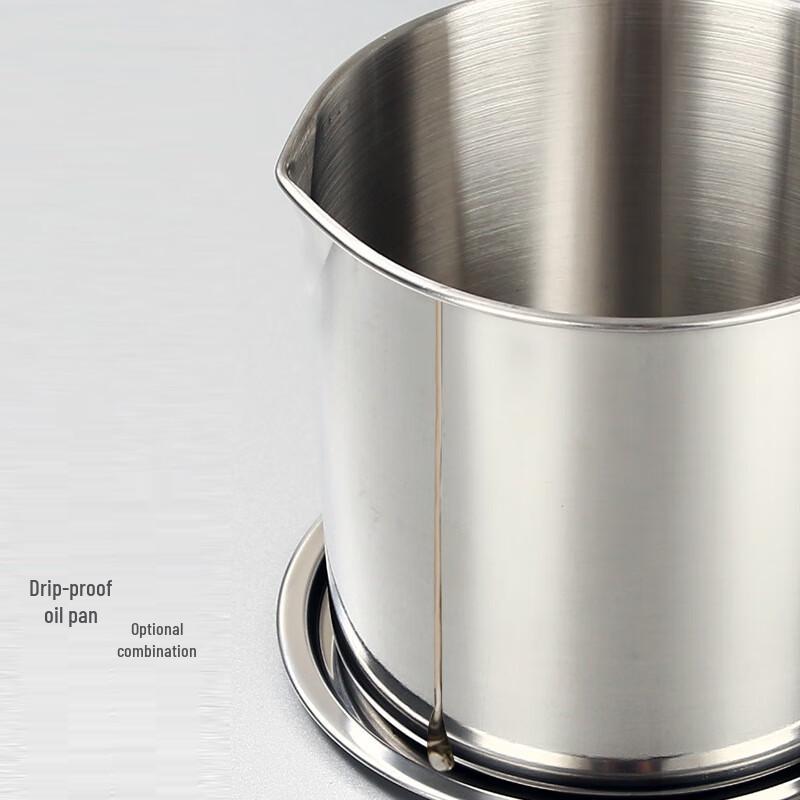 Lechu Heli 304 Stainless Steel Oil Filter Pot
