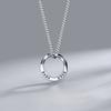 Necklace - A Versatile New Model of Horsewhip Chain with Titanium Steel Pendant for Men's Necklace