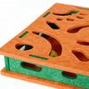Cat Scratch Puzzle Box Interactive Claw Trimmer With Bell Ball Felt Cat Scratch Puzzle For Kitten Dog Small Medium Large Breed