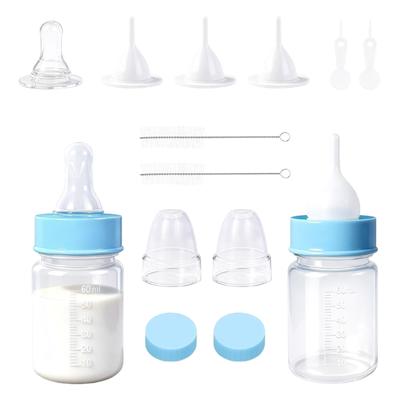 Pet Nursing Feeders  Bottle With Clear Measurement Scale Anti-Choking Pet Feeding Bottle For Kittens Puppy Hamsters