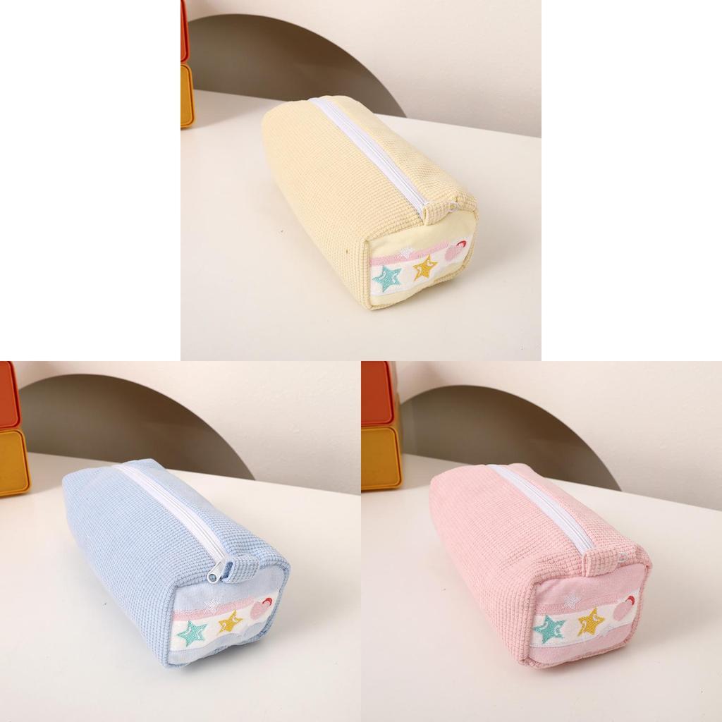 Creative Fabric Pen Storage Bag With Star Pattern For Girls And Students