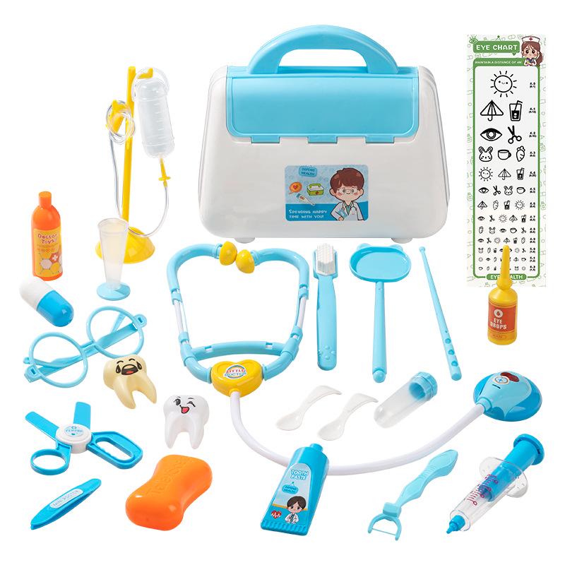 Children's Medical Playset: Doctor Role Play Stethoscope & Nurse Tools for Little Girls