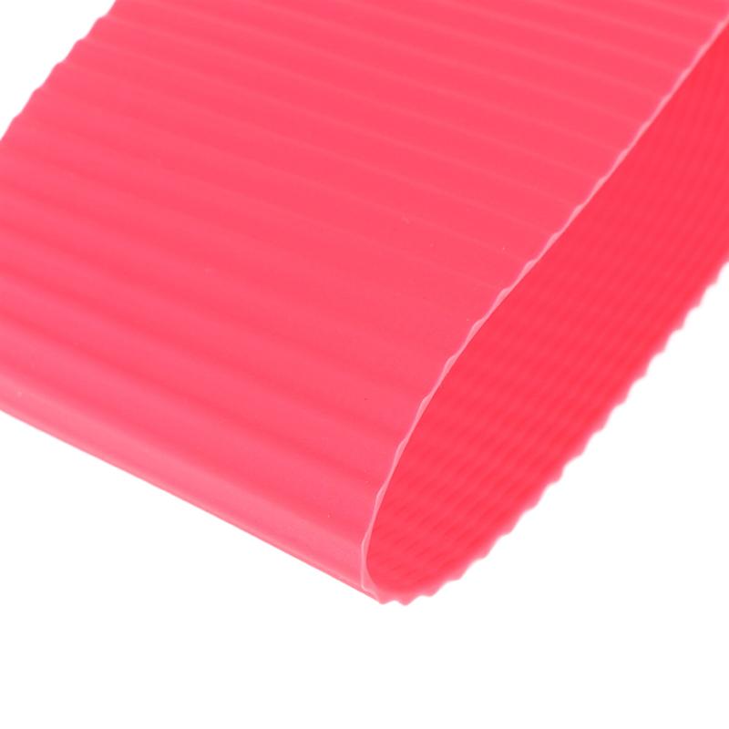 Silicone Anti Scalding Anti Slip Coffee Cup Cover Universal Tapered Thread Cup Sleeve Mug Ceramic Glass Cup Cover