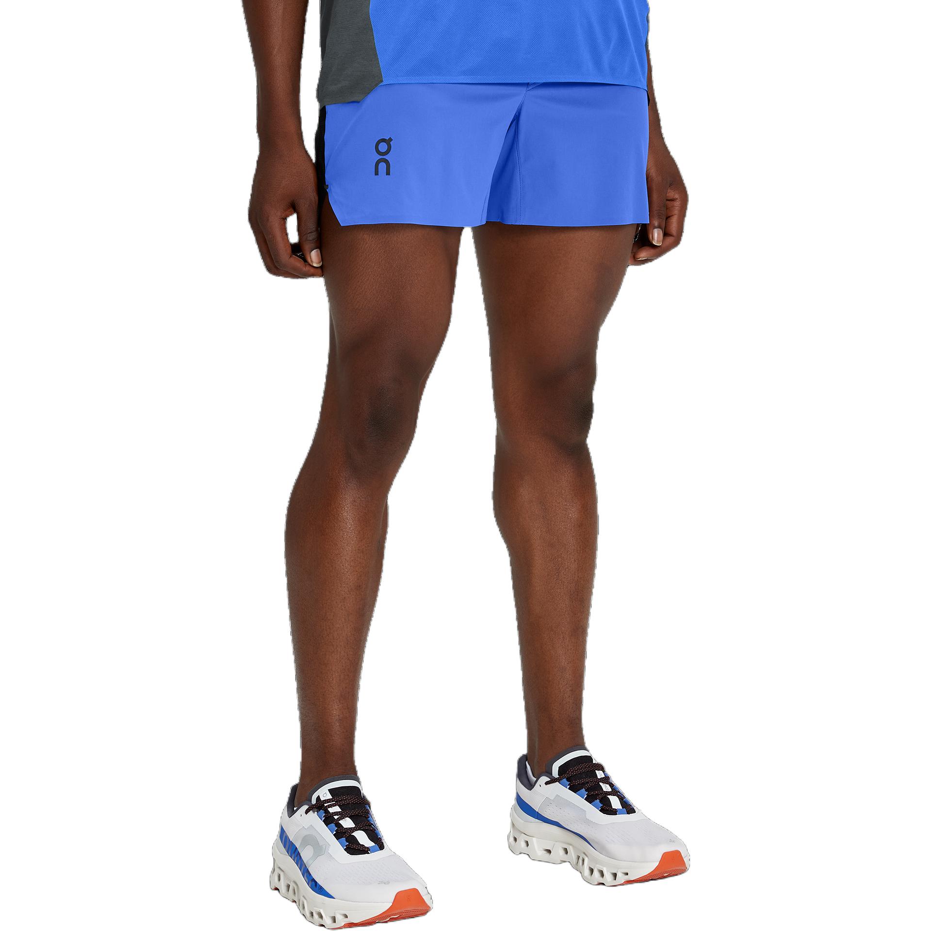 

Легкие шорты на кулиске Дышащие Универсальные шорты три четверти Спортивные шорты Мужские шорты Кобальтово-синий Черный 195.01012 S