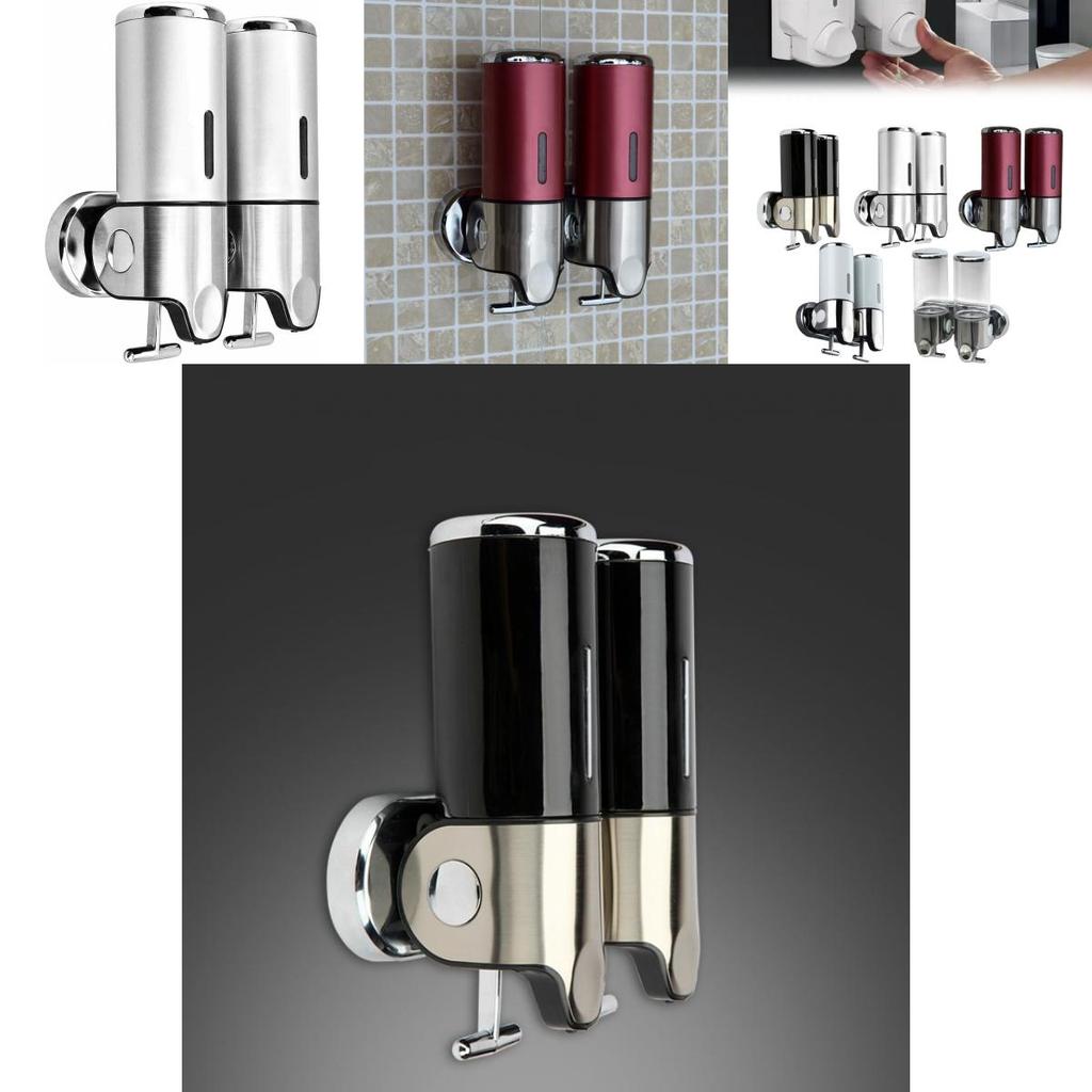 Modern Minimalist Abs Soap Dispenser With Manual Push For Hotel Bathroom Use