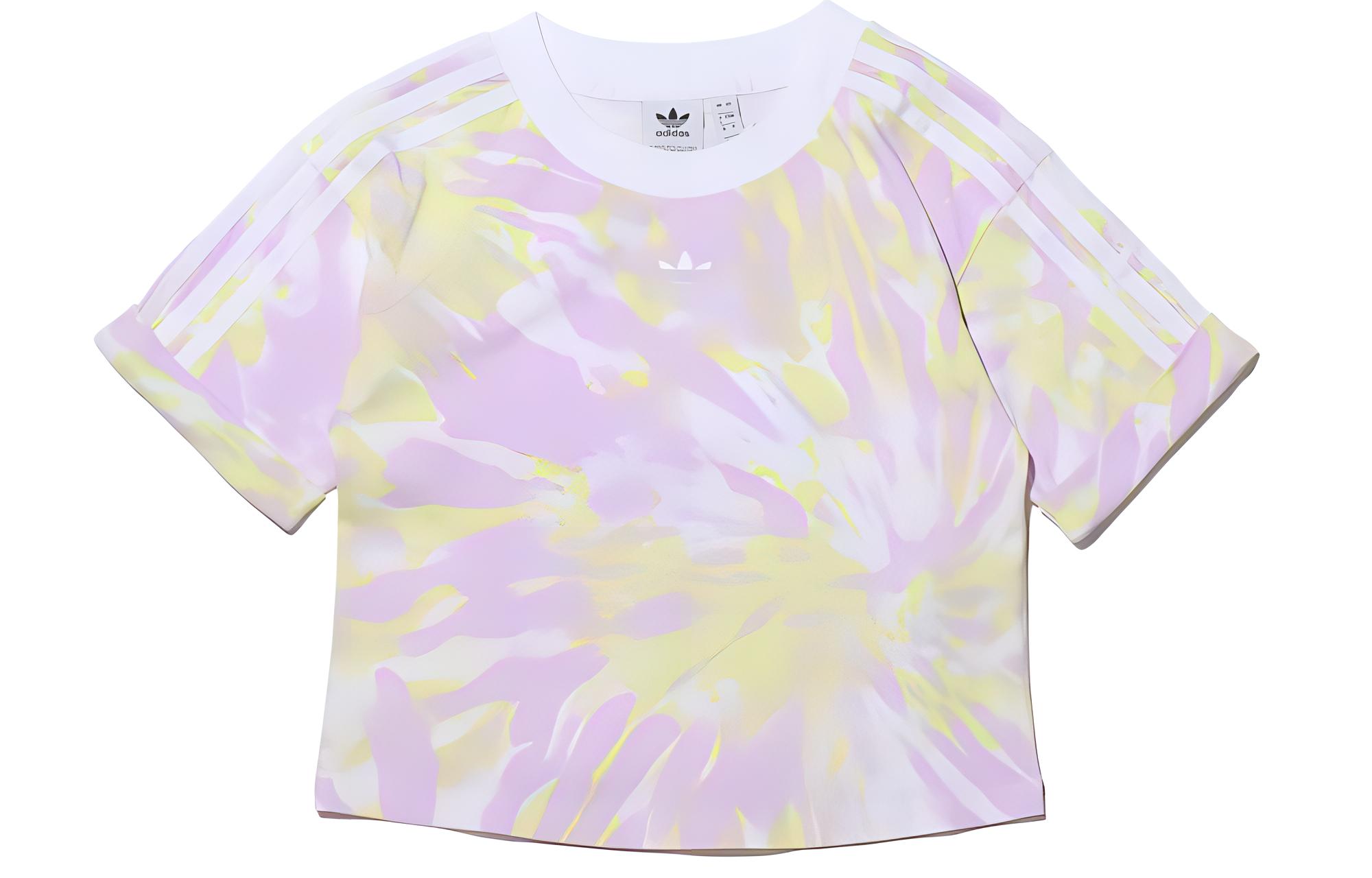 Adidas Originals Crop Tops Women s Crew Neck Moderate GL1974 34