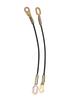 2x Podpěrný kabel pátých dveří Popruh bočního úložného prostoru pro Ford-Ranger XLT Pro Mazda BT50 B2500 2011-2019 UH70-65-760
