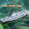 Dual Motor Drift Simulation Destroyer Model High Speed RC Remote Control Boat Summer Hot Toys