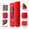 Silicone Remote Control Cover for Fire TV Stick 4K Controller Anti-drop Dustproof Tv Remote Case Shell with Lanyard