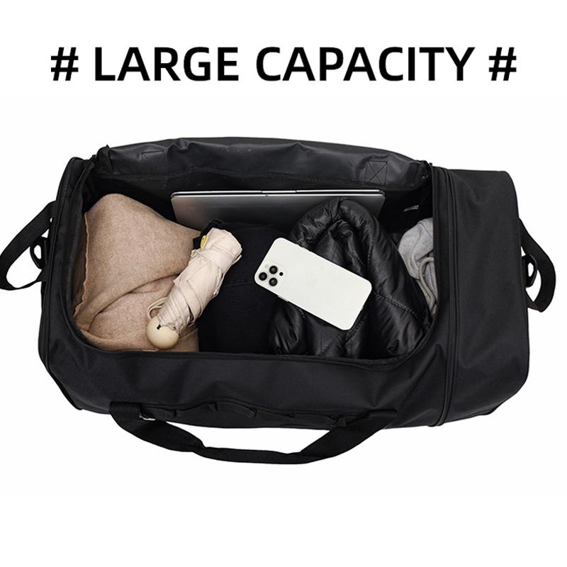 Large-capacity Foldable Travel Bag, One-shoulder Portable Tug Bag, Business Trip Portable Luggage Bag Storage Bag