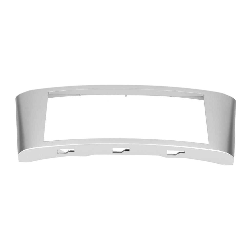 2 Din Radio Stereo Fascia Dash Audio DVD Silver Frame Surrounding Fit for Avensis 2002‑2008