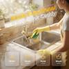Kitchen sink sponge rack – 2026 new suction cup sink corner rack, cubic storage organizer.