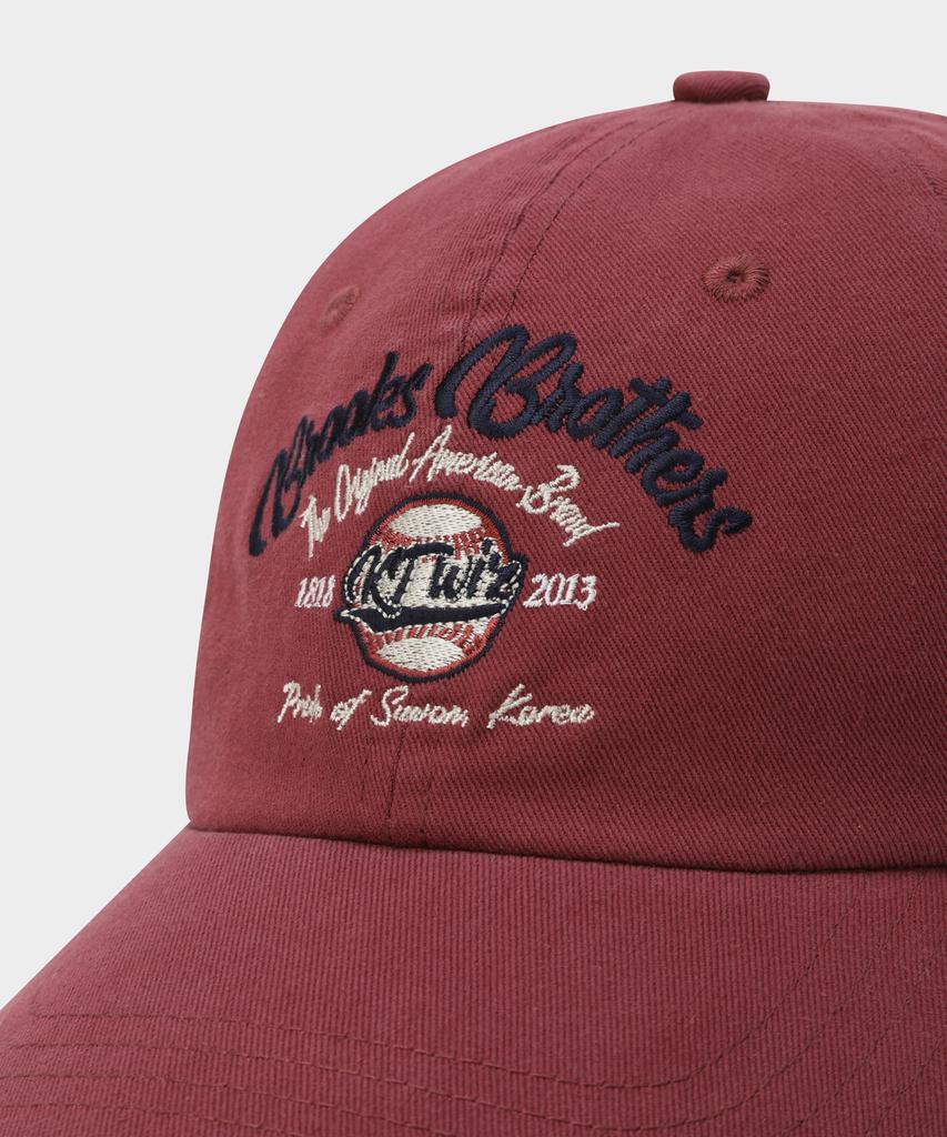 BROOKS BROTHERS [Bb X Kt Wiz] Ball Cap (Burgundy) (Bbacmog501)