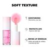 5 Colors Moisturizing Fruits Candy Lip Gloss - Pearlescent Lustrous Mirror Nude Lip with Natural Lip Oil Valentine's Day Gifts