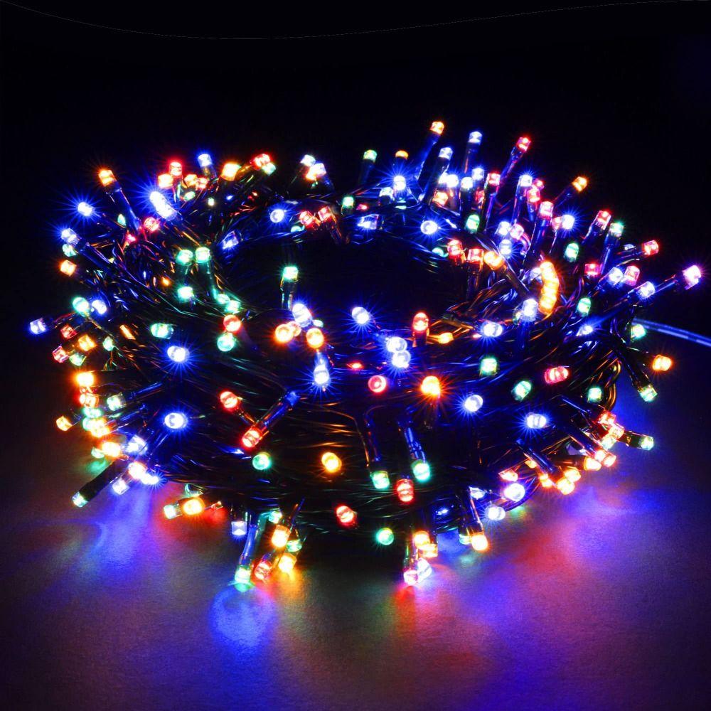 8 Flashing Modes LED Lights Copper Wire Design Remote Controlled Copper Wire Lights Energy Saving Remote Control Lights