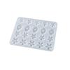 Unique Button Mold Silicone Resin Keychain Moulds Making Epoxy Casting Flower Fruit Animal Molds For DIY Crafts Dropshiping