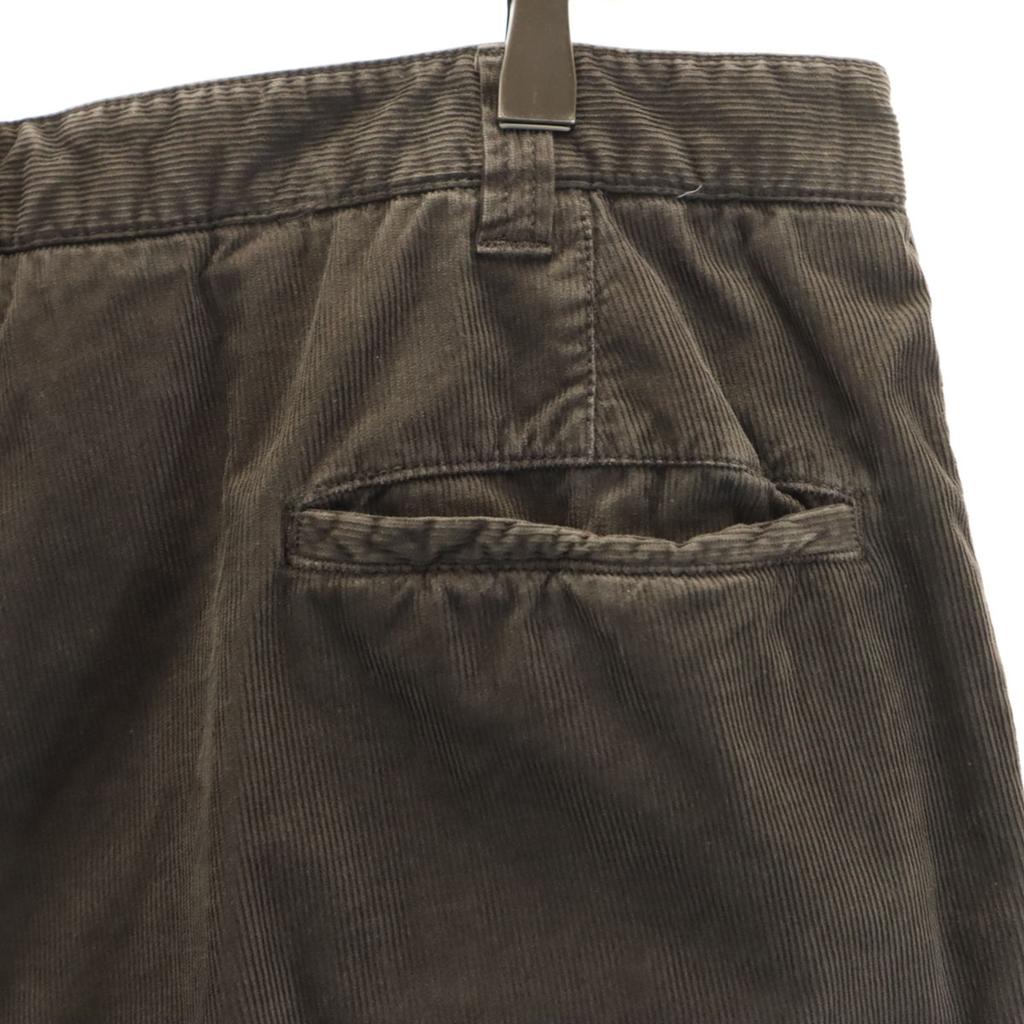 Armani Corduroy Pants 54/38 Brown COLLEZIONI Men's Used