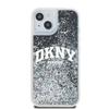 DKNY DKHCP15MLBNAEK iPhone 15 Plus / 14Plus 6.7" black/black hardcase Liquid Glitter Big Logo