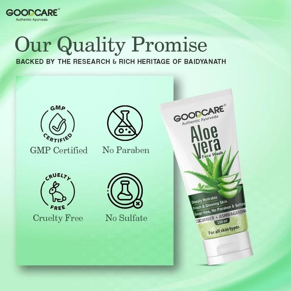 Goodcare Aloe Vera Gesichtsreiniger Für Frische Und Strahlende Haut 100ml