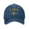 Baseball Cap Sweden Country Flag Spring yk Funny Trucker Hat  Unisex Unisex Design Outdoor Sport Hot Sale Baseball Caps