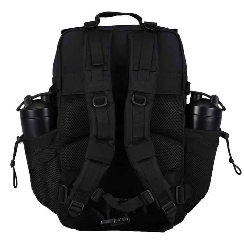 45L Meal Prep Management Backpack Tactical Waterproof Insulated Lunch Cooler Bag for Gym Hiking Camping Travel Dual Cup Holders