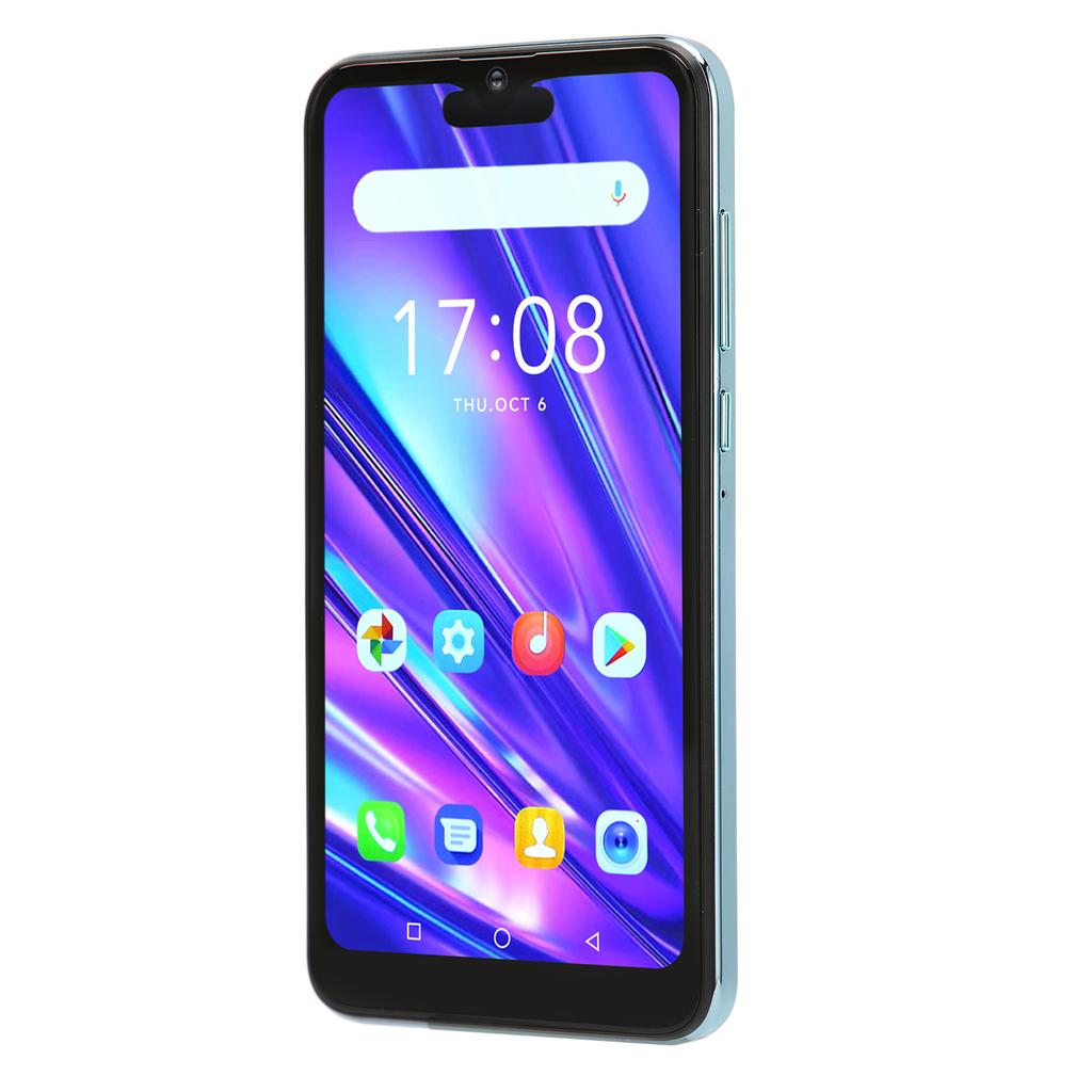 6.1in 3G Unlocked Smartphone for Android 8.1 4GB 32GB Dual SIM Cell Phone MTK6580A Quad Core CPU 5MP 8MP 100‑240V Light