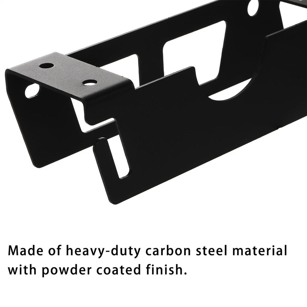 Grinder Holder Wall Mount Bracket For Angle Grinder 2 Pieces Electric Tools 2-Slot Rack With Cord Hooks For Home Renovation