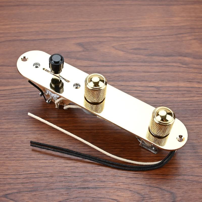3 Way Guitar Control Plate Mounting Plate with Screws Compatible with Standard Style Electric Guitar Parts Replacement