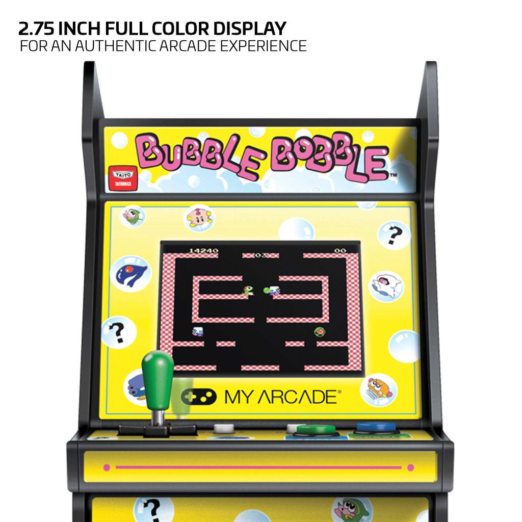 MyArcade Retro Bubble Bobble Amarillo Minijuego de 6.75", (DGUNL-3241)