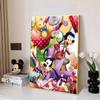 Disney Diamond Painting Goofy und Max Geburtstagsparty Thema Illustration Cartoon 5D Diamant Kreuzstich Mosaik Heimdekoration Geschenk
