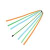 Cat Wand Toy Interactive Soft Colorful Strings Boredom Relief Kitten Teaser Stick for Indoor