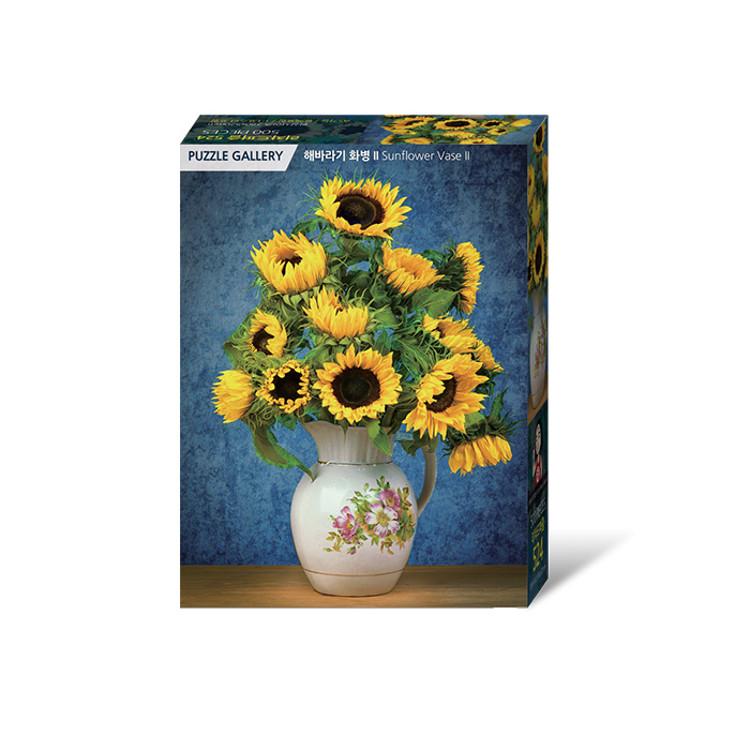 500dílné puzzle - Vůně slunečnic, oblíbené korejské puzzle